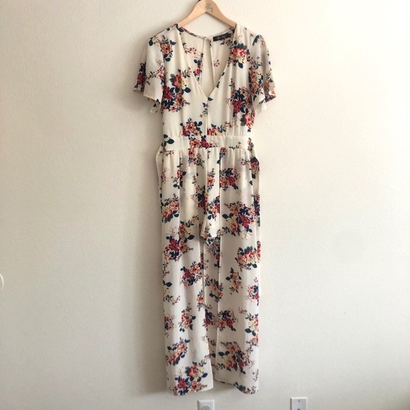 shorts romper with long skirt